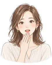 検査結果を見て驚く様子
